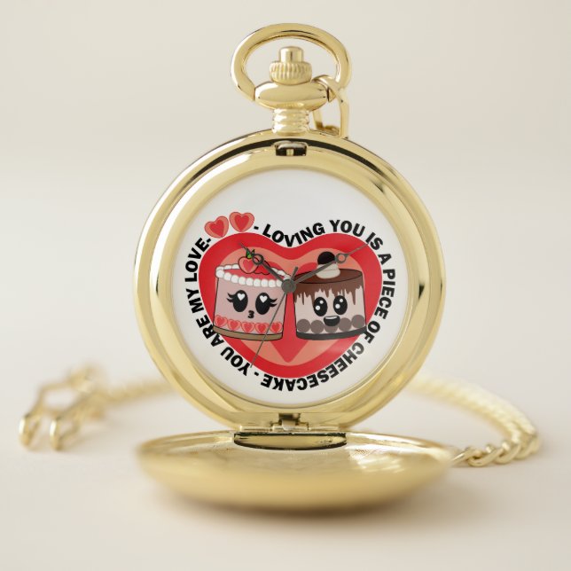 love o'clock pocket watch (Inside)