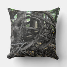 Love of a Fallen Tree Throw Pillow