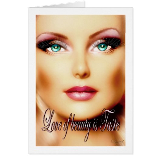 Love of Beauty Customizable Cards (Front)