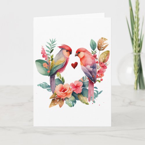 Love of Birds   Card