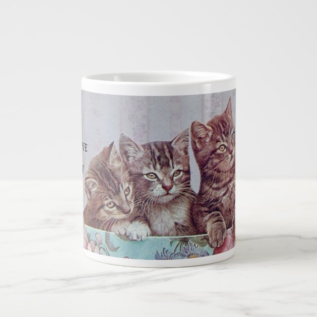 Love of Cat Giant Coffee Mug (Front)