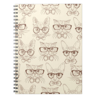 Love of Cats, eyes, glasses & ophthalmic science Notebook