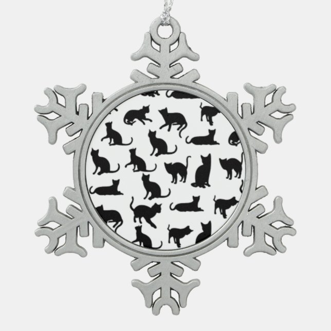 love of cats pewter ornament (Front)