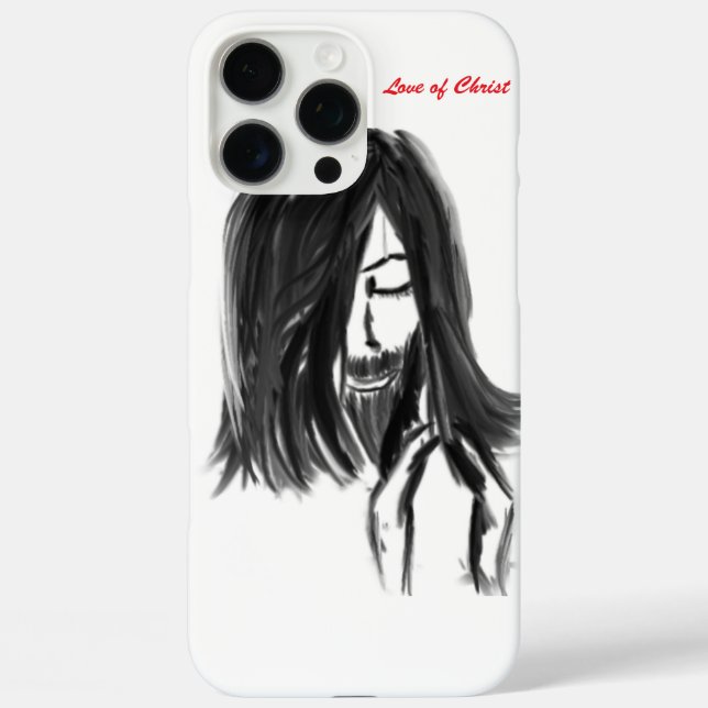 Love of Christ Art iPhone / iPad case (Back)