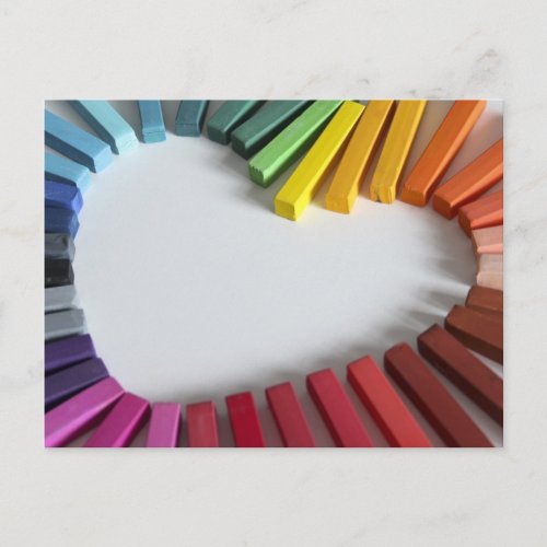 Love of Color Postcard