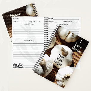 Love of Garlic Photographic Recipe Notebook