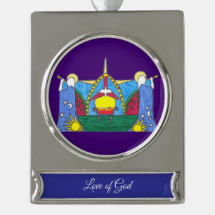 Love of God Banner Ornament