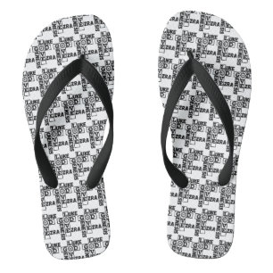 Love Of God Biblical Crossword All-Over Unisex Flip Flops