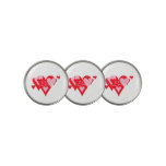 Love of Hearts Golf Ball Markers by Janz