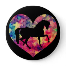 Love of Horses Button