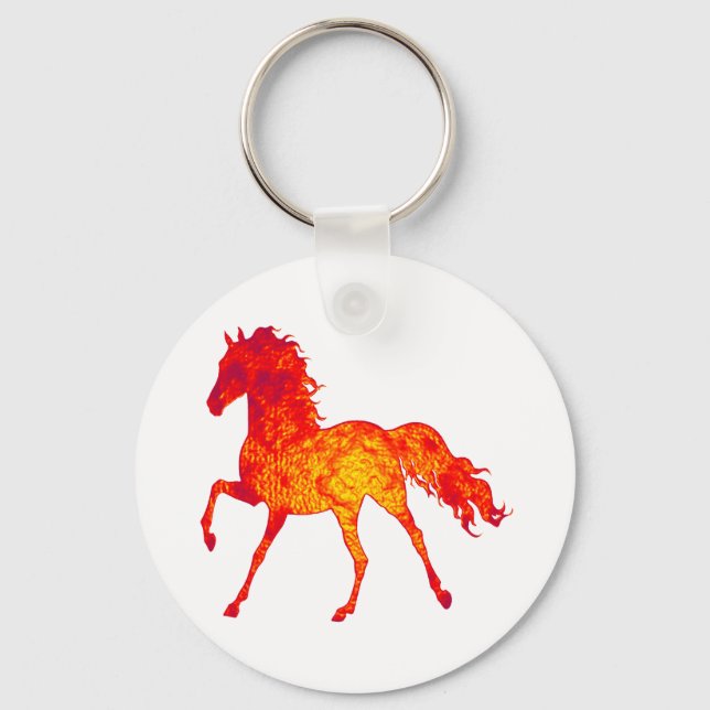 LOVE OF HORSES KEYCHAIN (Front)
