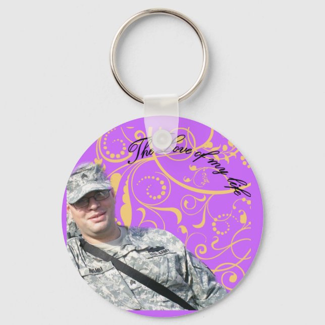 Love of my life keychain (Front)
