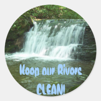 Love of Nature Classic Round Sticker