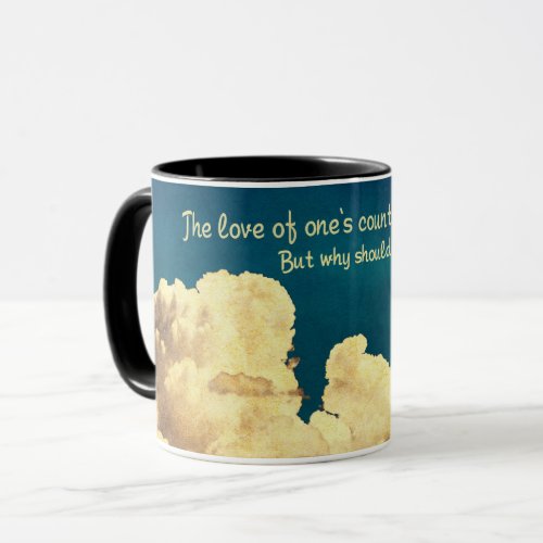 Love Of Ones Country Mug