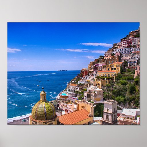 Love Of Positano Italy Poster | Zazzle