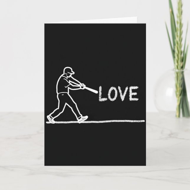 Love Of The Game Baseball Art Card (Front)