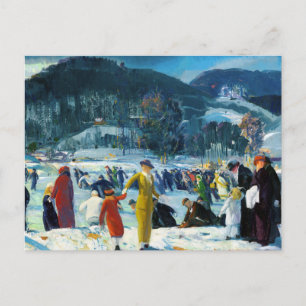 Love of Winter (1914) George Bellows Postcard