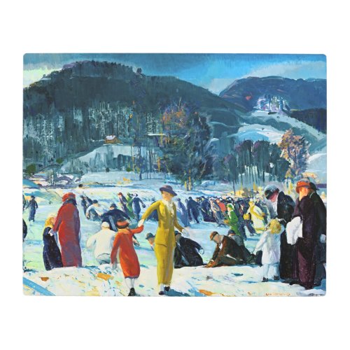 Love of Winter – Bellows Fine Art Metal Print