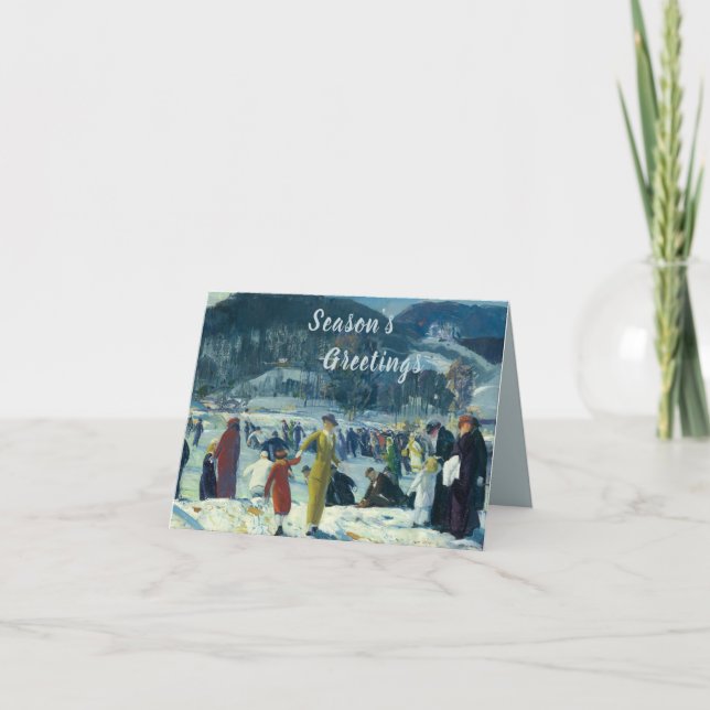 Love of Winter - George Wesley Bellows Card (Front)