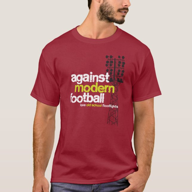 Love Old School Floodlights T-Shirt (Front)