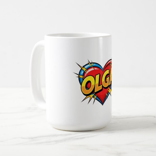 Love Olga Coffee Mug (Front Left)