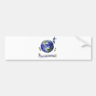 Love on another bumper sticker