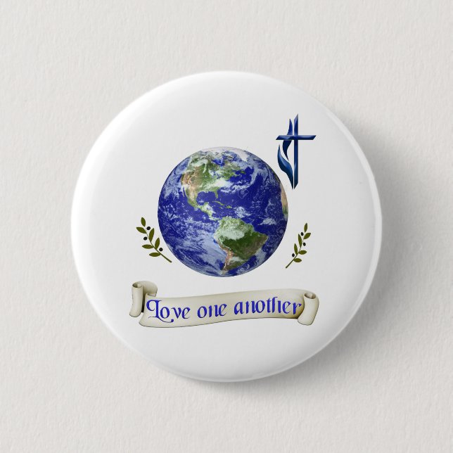 Love on another button (Front)