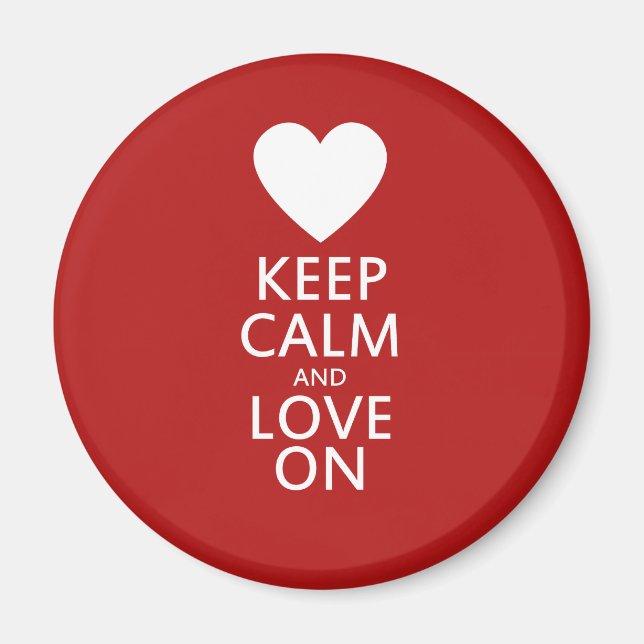 Love on for Valentines day Magnet (Front)