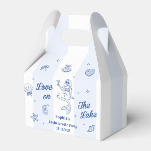 Love On The Lake Bachelorette Party Favor Boxes