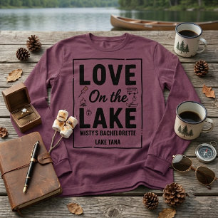 Love on the Lake Bachelorette Party Tri-Blend Shirt