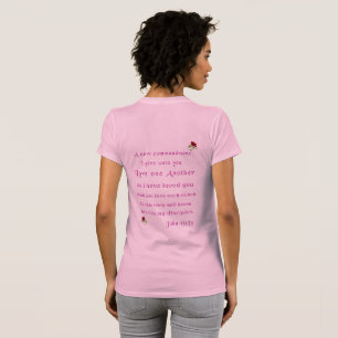 Love one another as I have loved you 2 sided T-Shirt