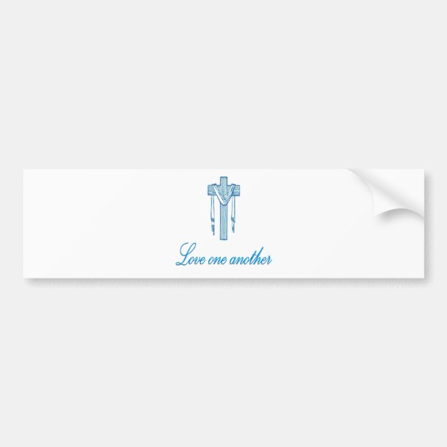 Love one Another Bumper Sticker (Front)