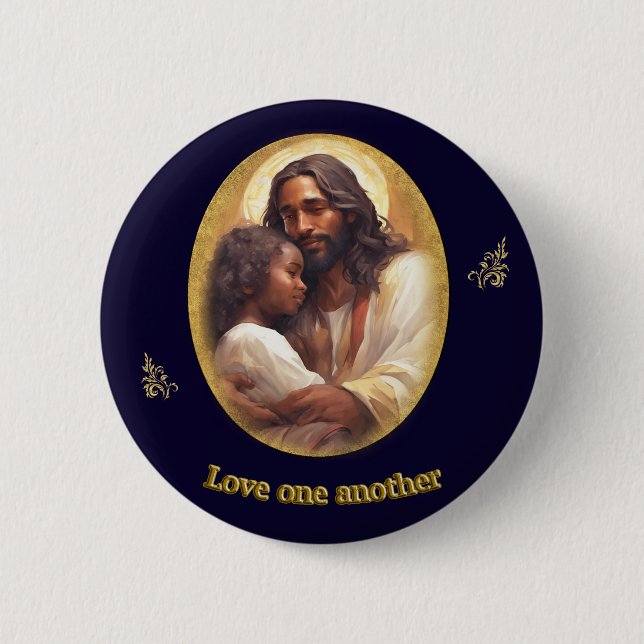 Love one another button (Front)