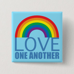 Love One Another Button