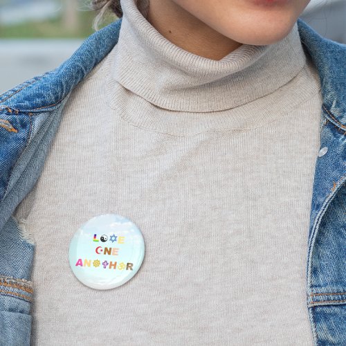 Love One Another Button