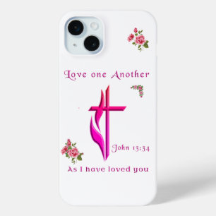 Love one another iPhone 15 plus case