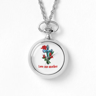 Love one another Christian watch