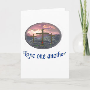 Love one another holiday card