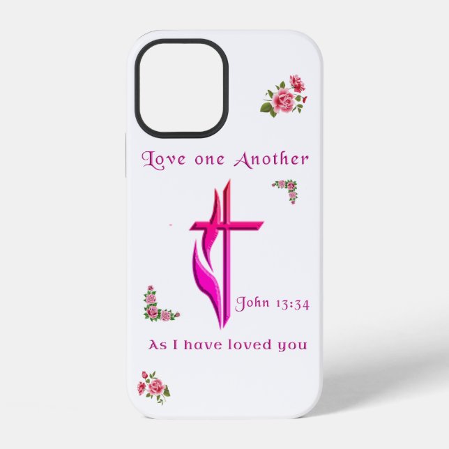 Love one another iphone case (Back)