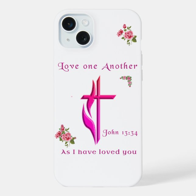 Love one another iphone case (Back)