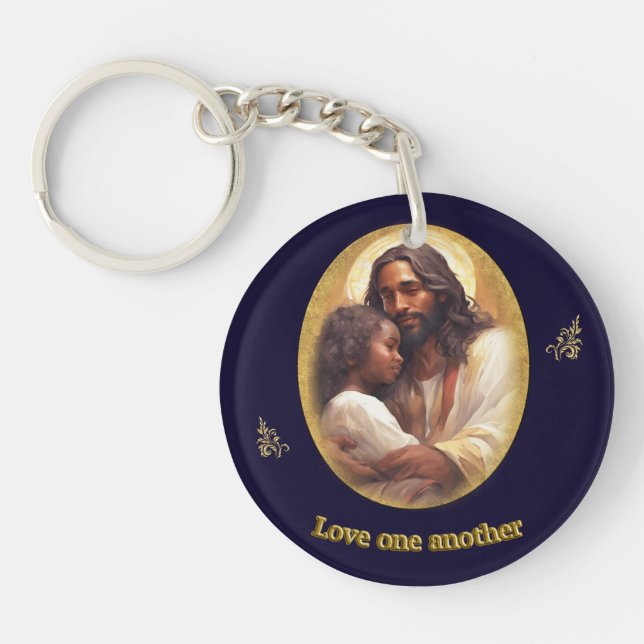 Love one another keychain (Front)