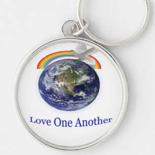 Love one Another Keychain