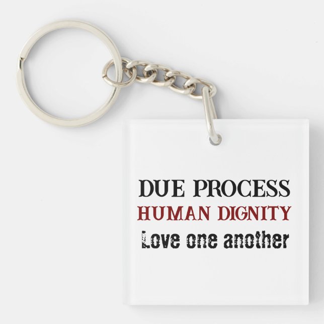 Love one another  keychain (Front)