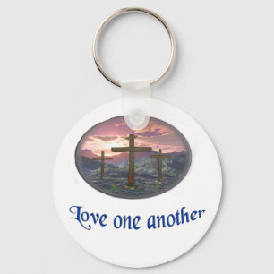 Love one another keychain