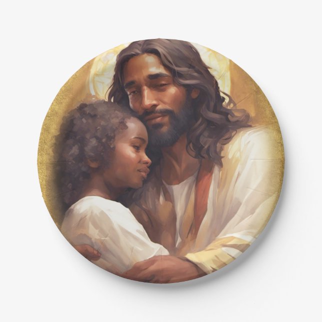 Love one another paper plates (Front)