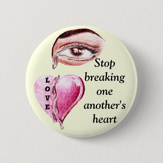 Love One Another_ Pinback Button (Front)