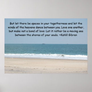 Love One Another - poster print