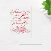 Love one another sharing Card (Desk)