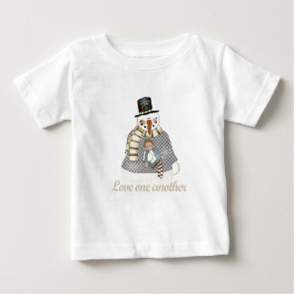 Love One Another Snowman T-shirts and Gifts