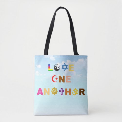 Love One Another Tote Bag